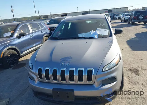 2017 Jeep Cherokee Sport Fwd из США, поврежденный, VIN 1C4PJLAS8HD216454